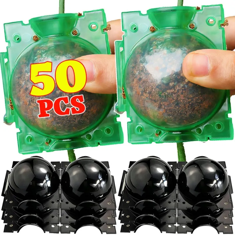 

Универсальные пластиковые многоразовые шары для прививки и укоренения растений, контейнеры для высоконапорного размножения, принадлежности для ухода за растениями