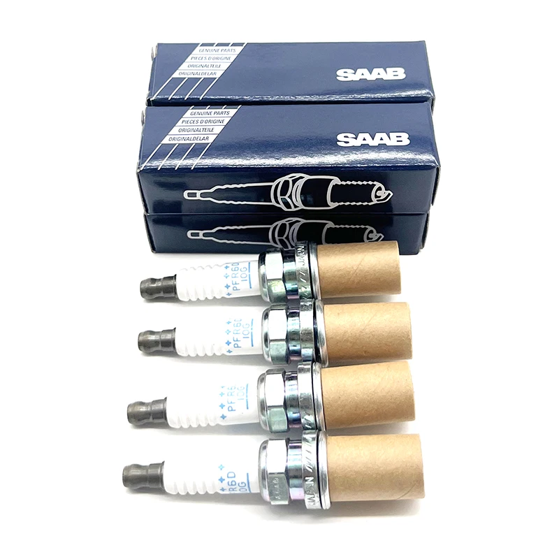 FOR SAAB 93 9-3 9-3X 1.8T 2.0T spark plug Spark Plugs B207 All petrol Models 2003-2011 55571391 NGK PFR6D10G H6T60271 12787707