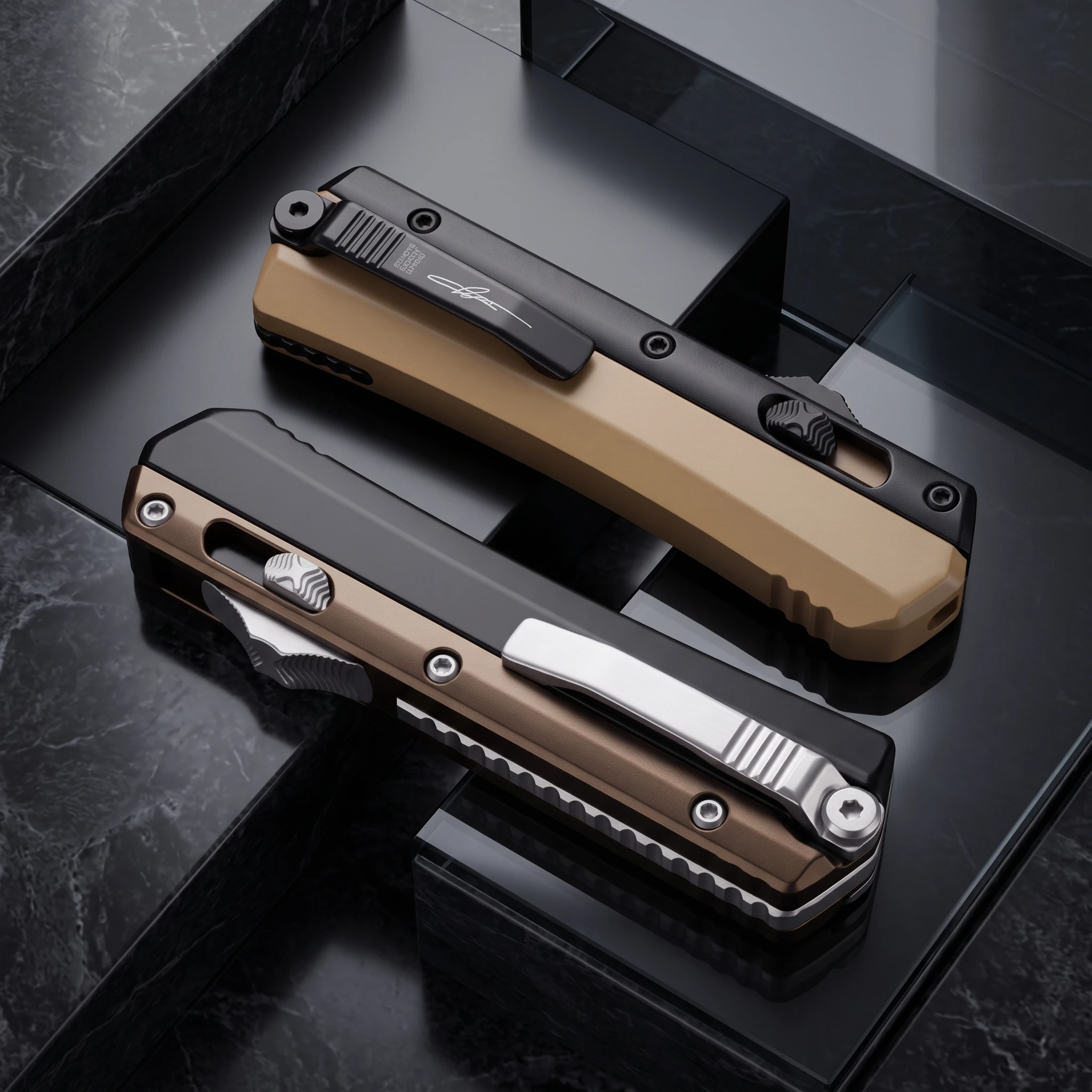 Edc Carry Pocket Knife - Cuchillo multiusos de precisión con hoja