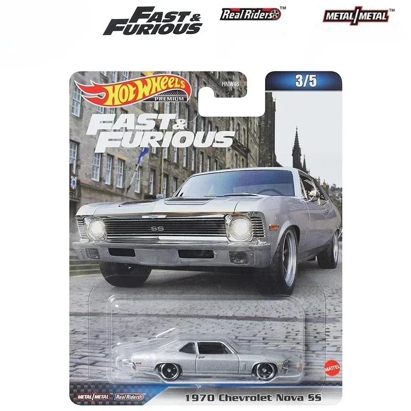 Original Hot Wheels Premium Car Fast & Furious Boys Toys for Kid 1/64 Diecast Vehicle Chevrolet Nova BMW M5 Lamborghini Gallardo