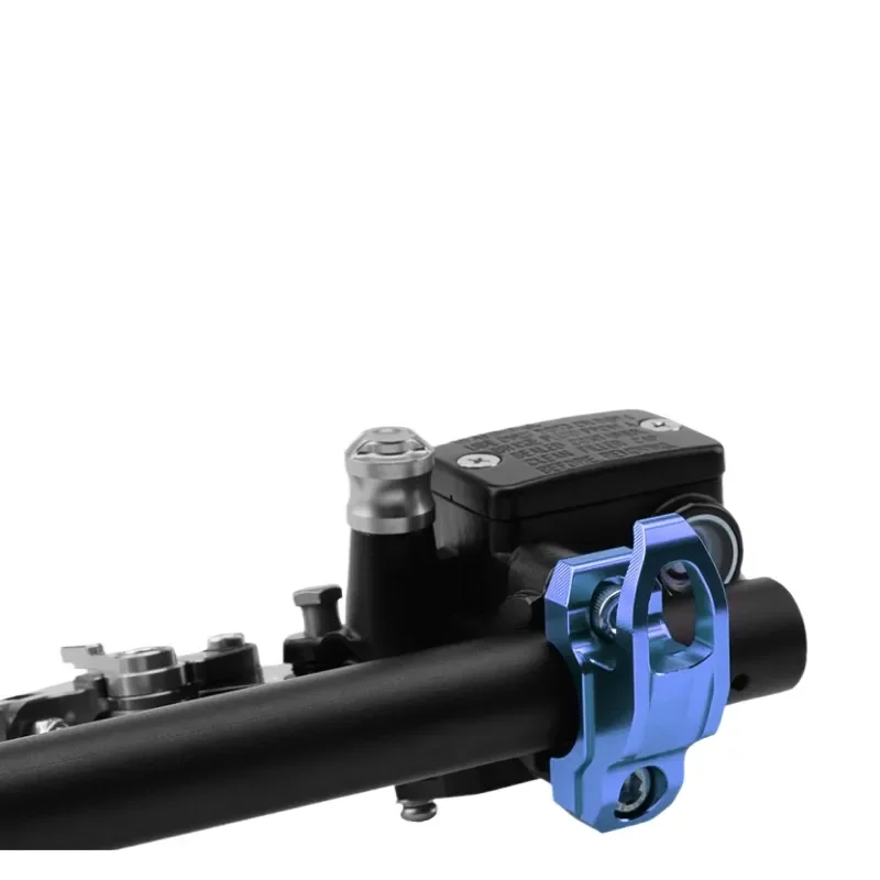 Aluminum Alloy Handlebar Storage Hook Brake Pump Helmet Hanger Compatible with Haojue UHR150 Modified Faucet Mount Rack
