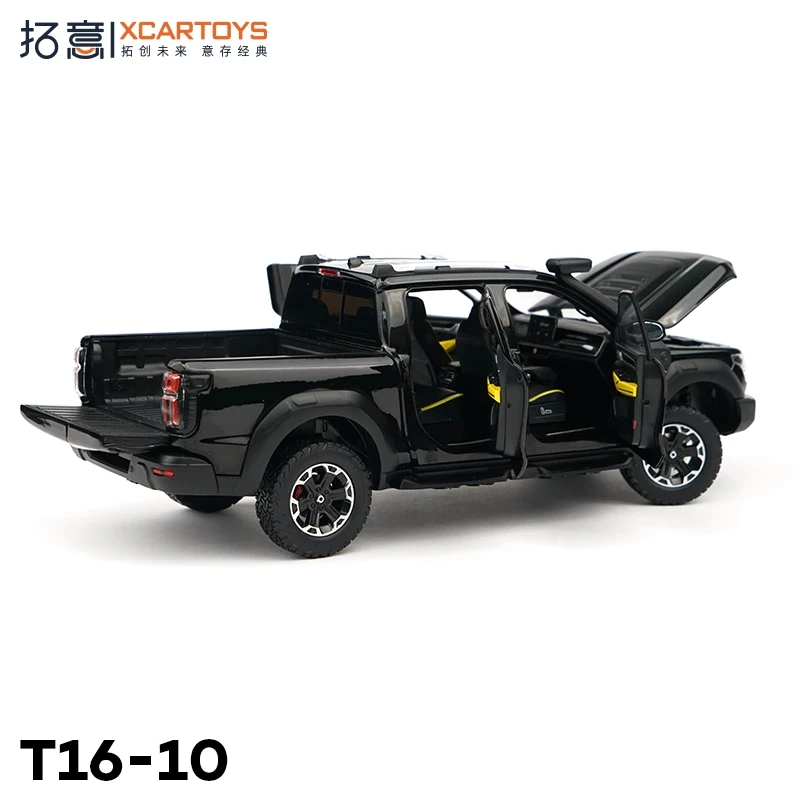 XCARTOYS 1:24 Great Wall Black Performance Edition juguete coleccionable aleación troquelado modelo de coche colección entusiastas niño regalo