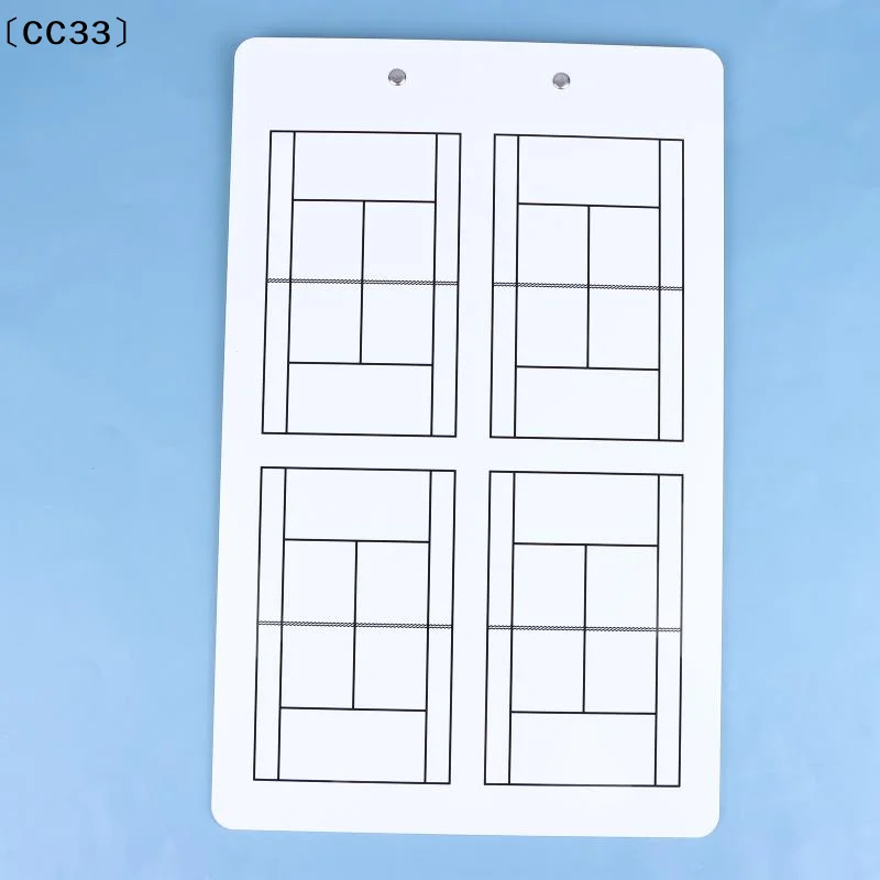 

35x22CM Tennis Coaching Boards Strategy Clipboard Professional Display Board Game Game Plan Demonstration Tactic Board〔CC33〕