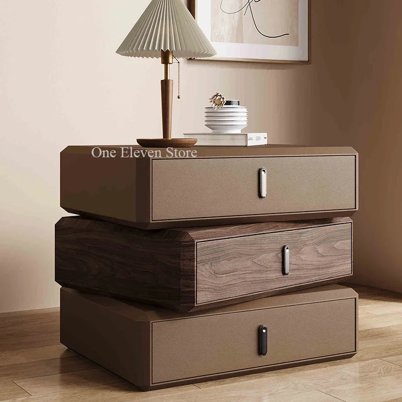 Storage Cabinet Narrow Bedside Table White Bedroom Closets Desk Drawer Side Bed Tables Bookcase Nachttische Bedroom Furniture