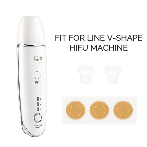 페이스 라인 V 자형 Hifu 리프팅 기계 3PCS 필름 2PCS 물 주입 구멍 플러그 교체 액세서리