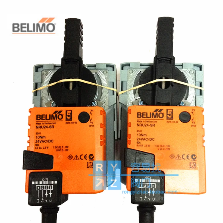 

Swiss BELIMO Bolimou electric ball valve actuator NRU24-SR proportional integral analog adjustment