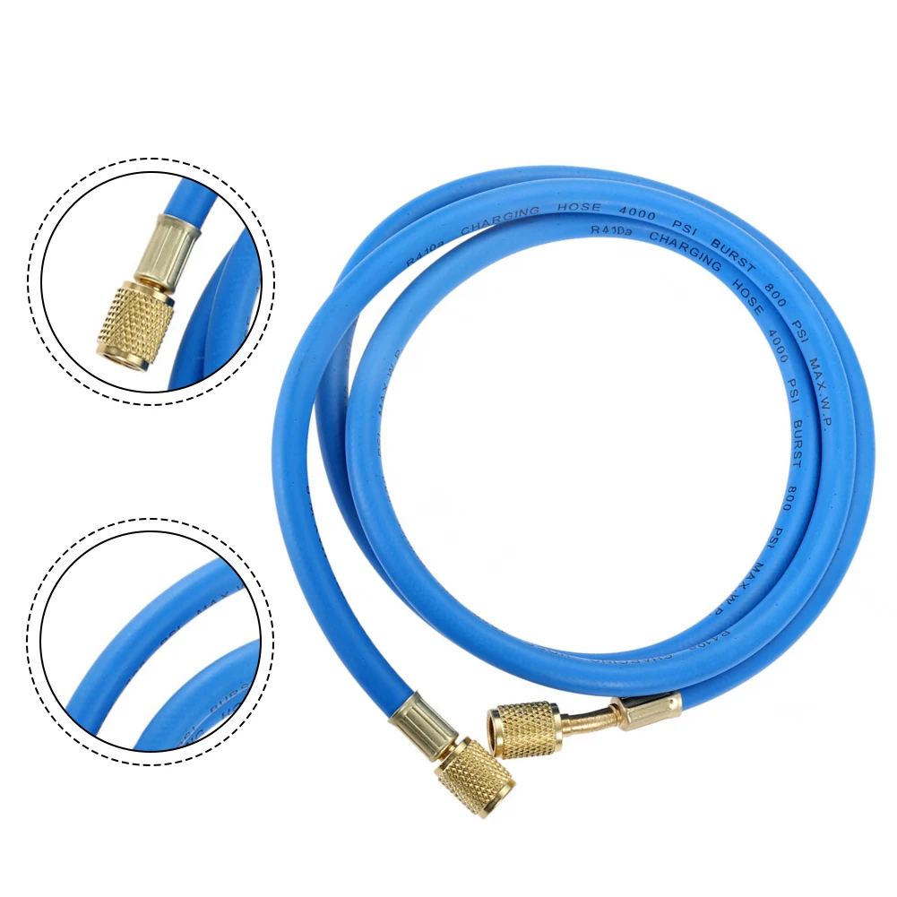 R410A R22 R134A R502 AC-koelvulslang R410A AC-laadslangen 60" R410A HVAC-laadslang met 1/4 '' SAE-slang