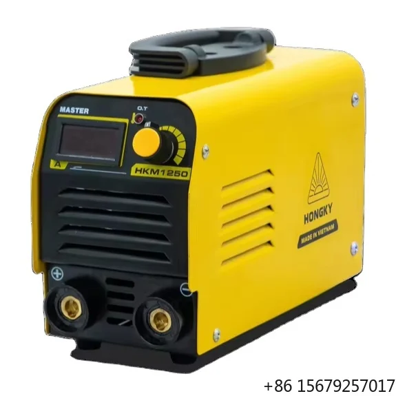 Soudeuse à arc DC portable fabriquée au Vietnam, entrée 120V/240V, état neuf, machine de soudage MMA à onduleur, personnalisable, fabrication OEM.