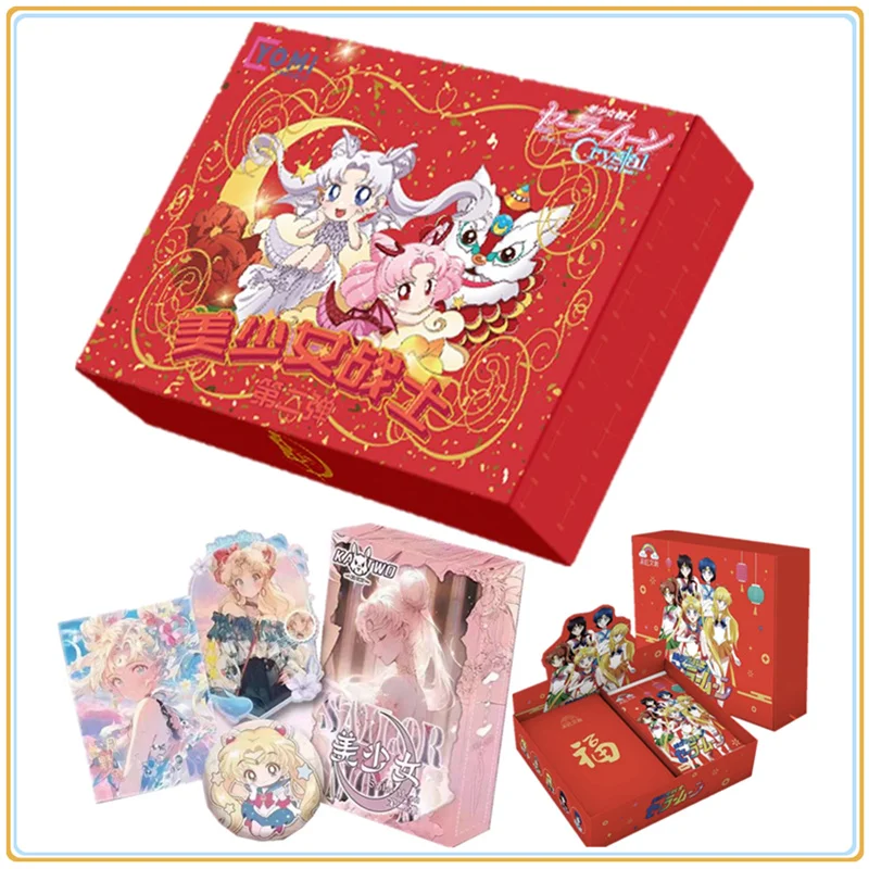 YOMI Original Anime Sailor Moon Character Card Beautiful Goddess Series Rare Exclusive Edition Collection Card Toy Gift