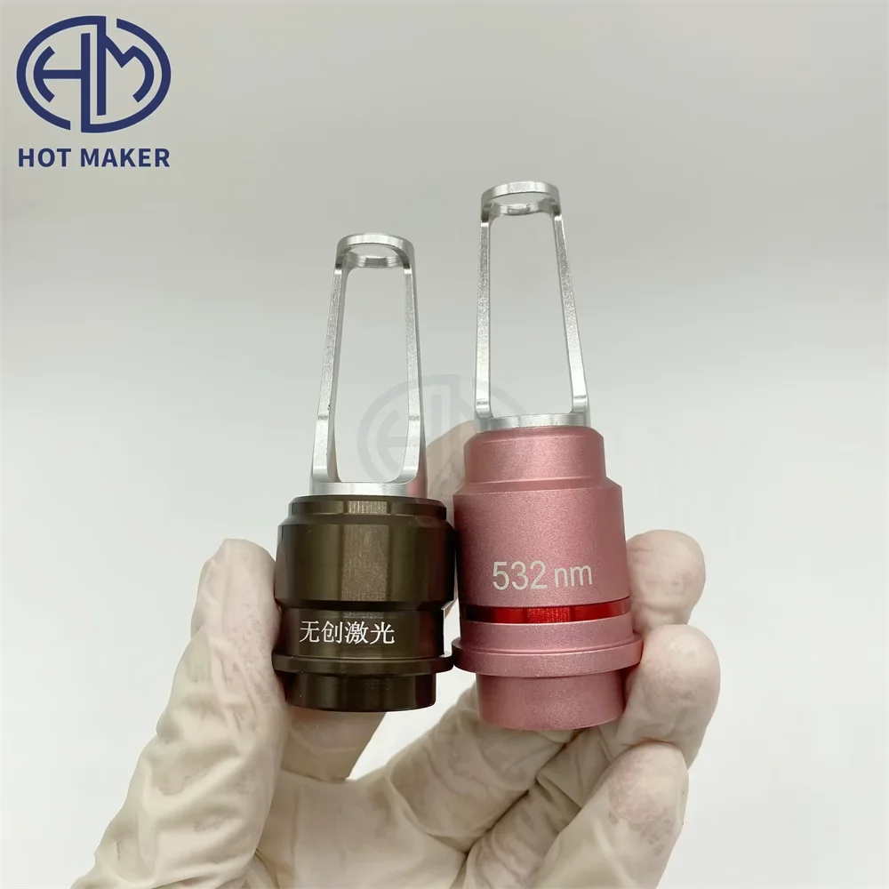 ブラックテクノロジーライトセンス非侵襲性レーザープローブチップヘッドタトゥーOPT眉毛洗浄ピコ秒マシンユニバーサル