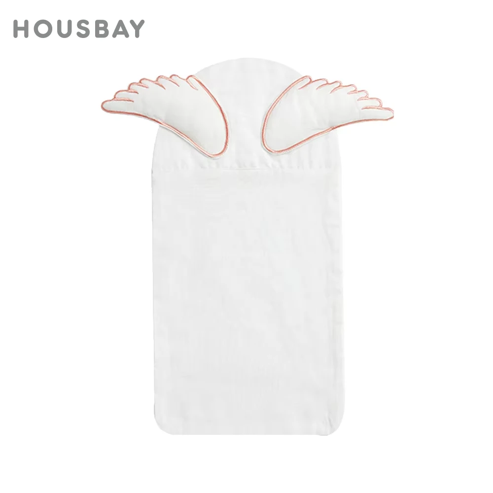 

Марлевое полотенце с кроличьими ушками из 100% чистого хлопка, впитывает пот, сохраняет сухость тела и уменьшает риск ловли холода