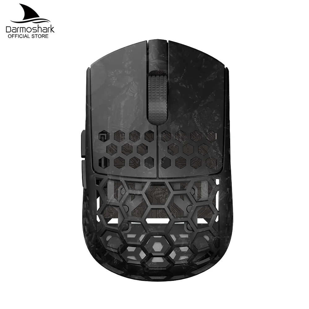 

Darmoshark M5Air Gaming Mouse PAW3950 Wireless 8K Tri-Mode Macro Mouse 30000DPI N52840 Lightweight Finger Grip Small Hand Mice