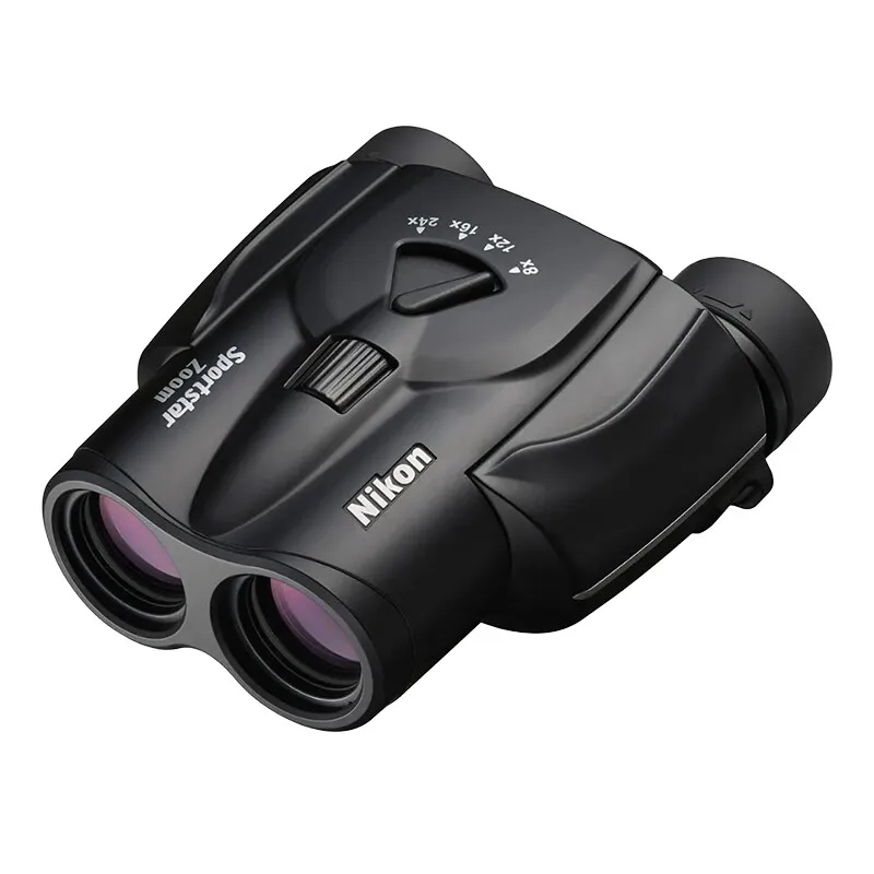 Nikon Binocular Sportstar Zoom 8-24x25 Zoom Binoculars Bright and Clear Viewing Multi-coating Excellent Image for Travelling