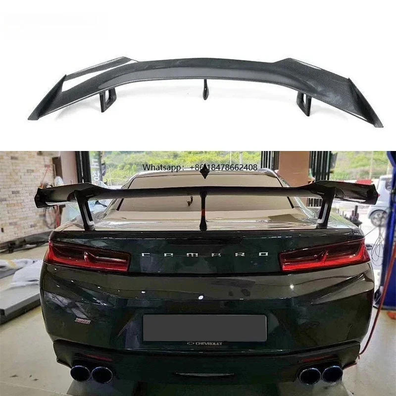 Camaro 1EL Style High Quality Carbon Fiber Rear Spoiler Rear Trunk Spoiler Tail Wing