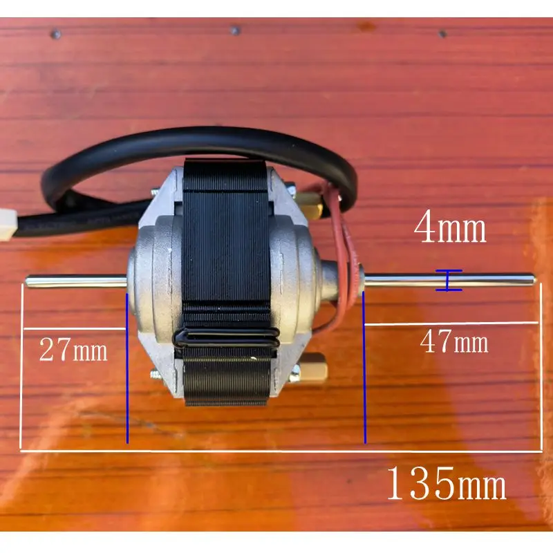 ZYD-2J Series ตู้แช่แข็งพัดลมมอเตอร์สําหรับ Whirlpool ตู้ทําความเย็นตู้แช่แข็งกล่องอะไหล่มอเตอร์เหนี่ยวนํา 22W 5.5W 1550RPM 220V