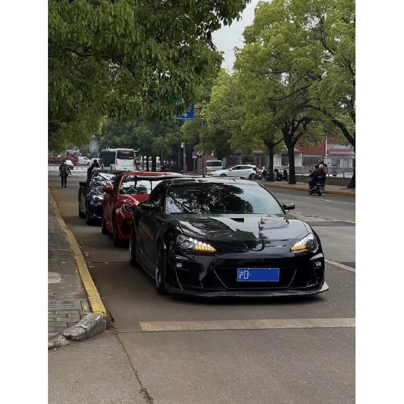Body Kit Vari Style  for  Gt86 2013-2020 Brz Front and Rear Bumper Diffuser Spoiler