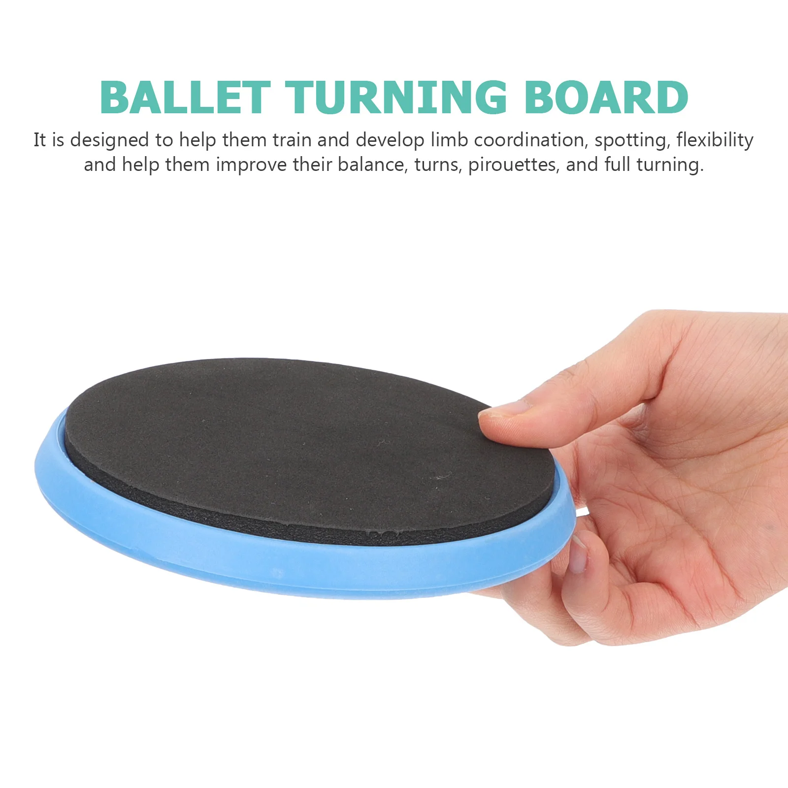Ballet Turn Board Premium Nylon Eva Thickened Balance Training Tool for Dancers Skaters Pirouettes Practice
