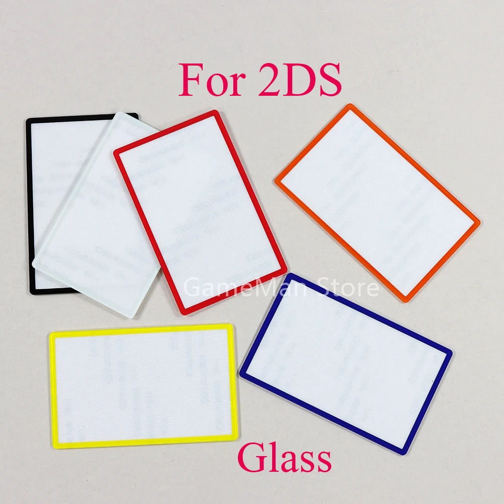 

50pcs Glass Lens For Nintendo 2DS Upper Top LCD Screen Cover Protector Panel