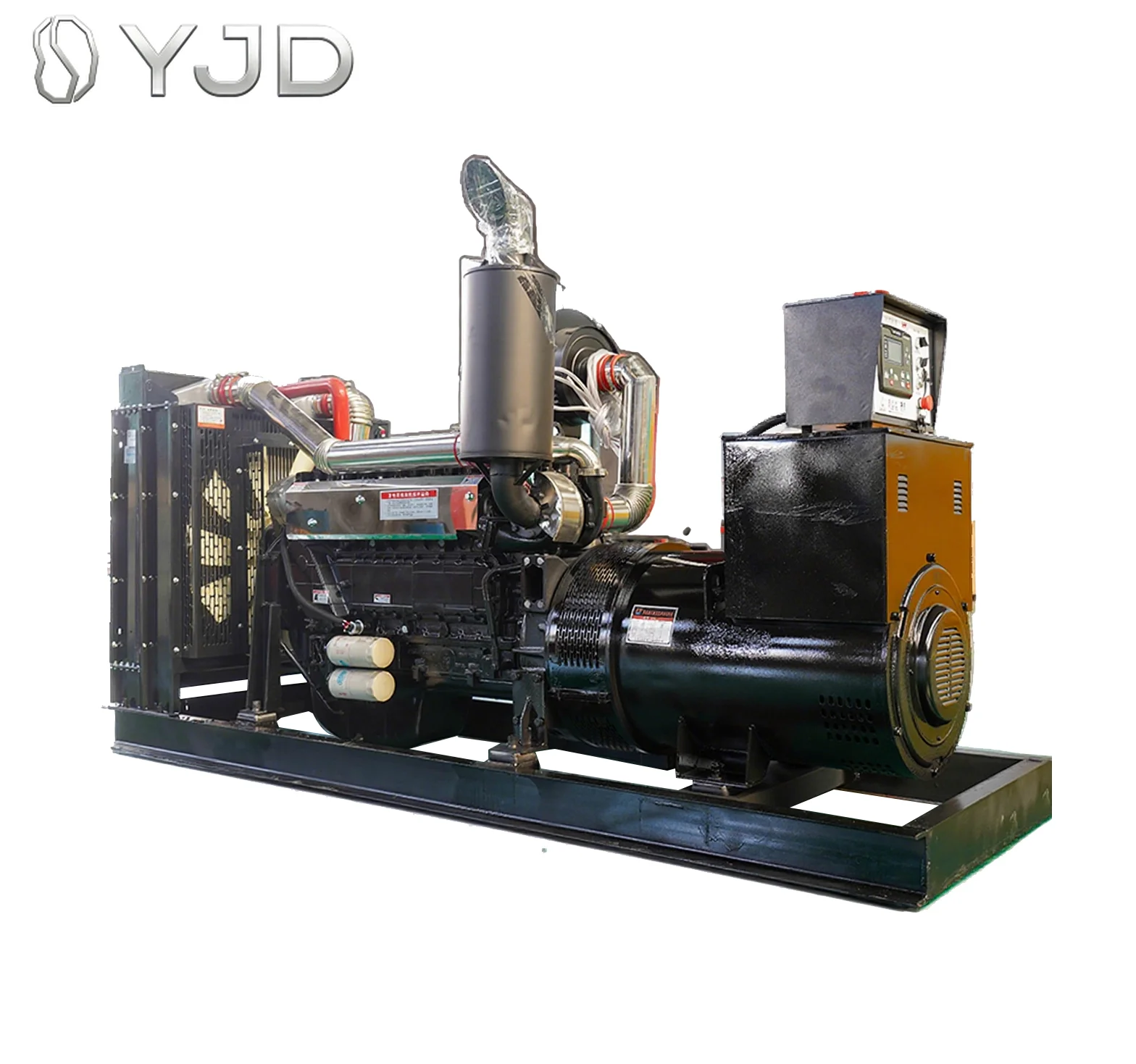 Rica-rdo 300kw 375KVA Diesel Generator Set Open Frame ATS Auto Start Customizable 50/60hz 1500rpm 230v Silent for