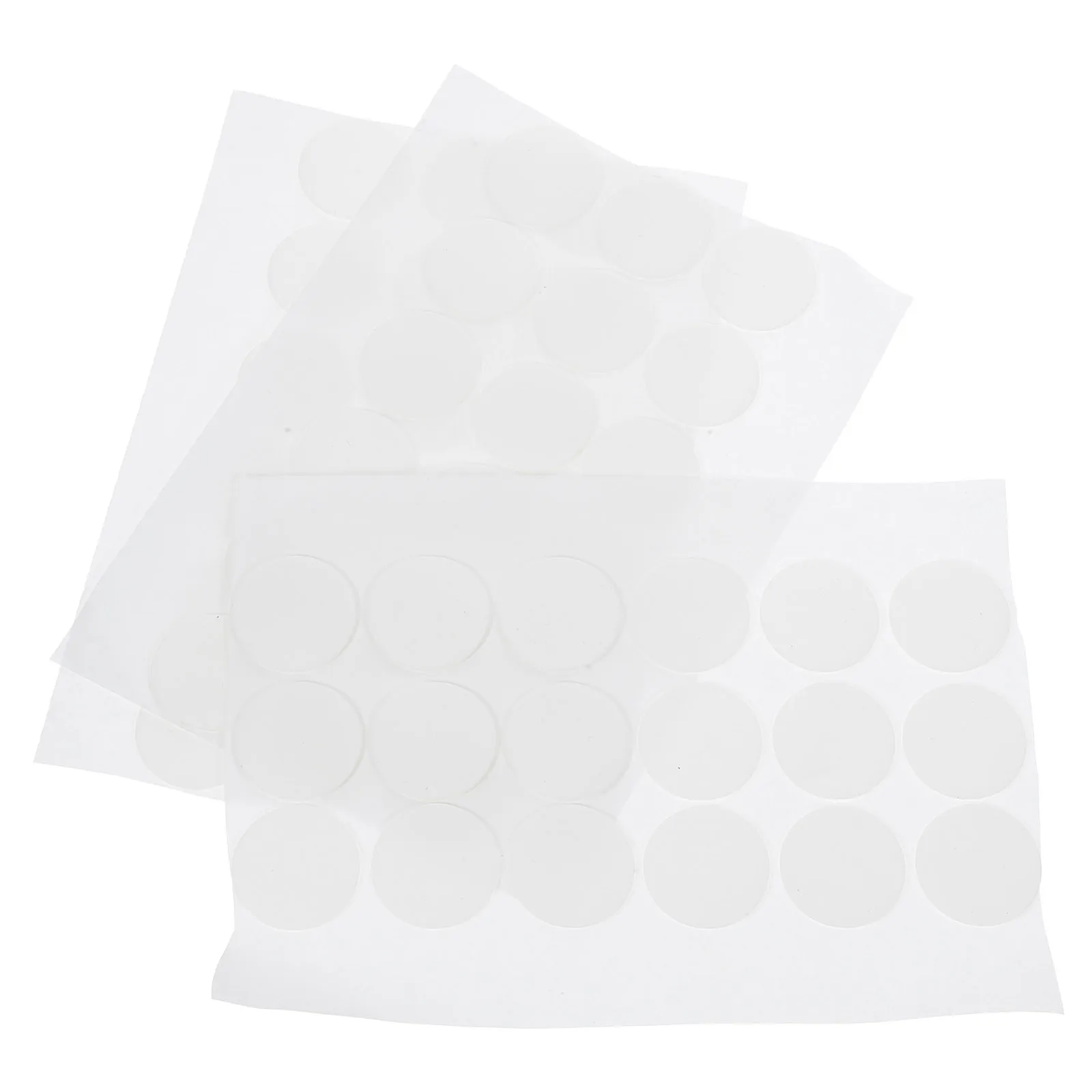60Pcs Dual Sided Tape Sheets Safe Non Toxic Economical Practical for Home Vehicle Office Double Sides Tape Tapes