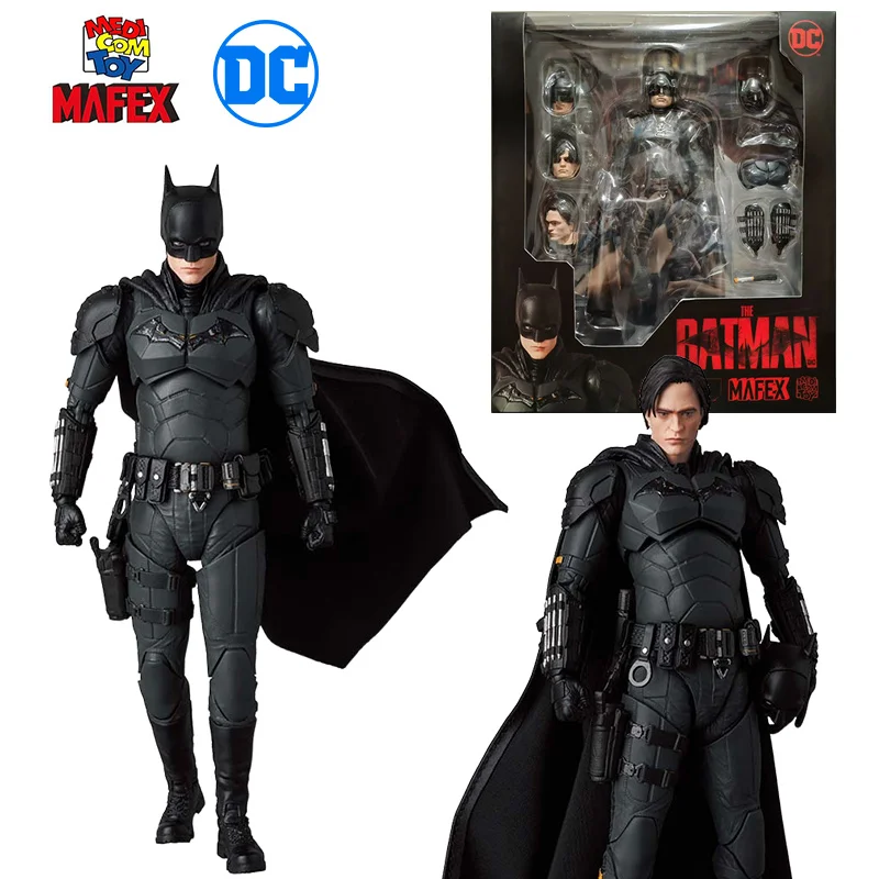 Medicom Toy Mafex 188 The Batman DC 1/12 16Cm Anime Original Action Figure Model Kit Toy Birthday Gift Collection