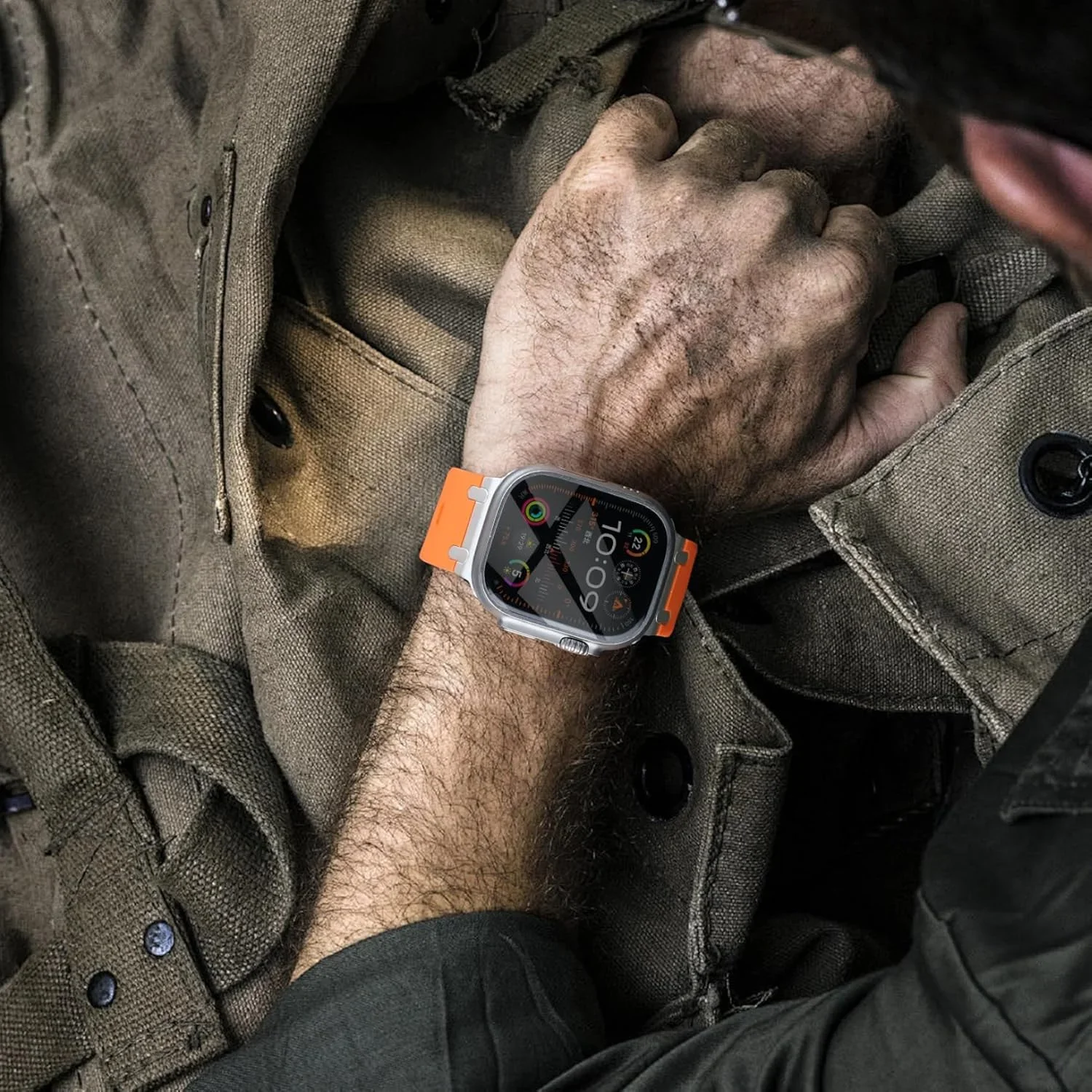 Screen Protector For Apple Watch Ultra 3 49mm Waterproof Auto-alignment Installation Tempered Glass Full Film iWatch Ultra 49 mm