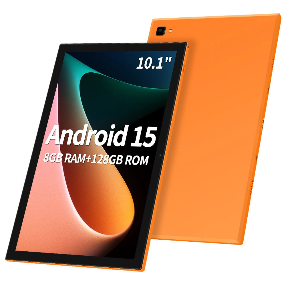 2026 Neues Android 15 Tablet 10 Zoll 1280*800 HD IPS Bildschirm A537 Octa-Core 8GB+128GB Tablet-PC 5000mAh Langzeit-Akku Google GMS Zertifiziert Split-Screen Tablet für Online-Unterricht und