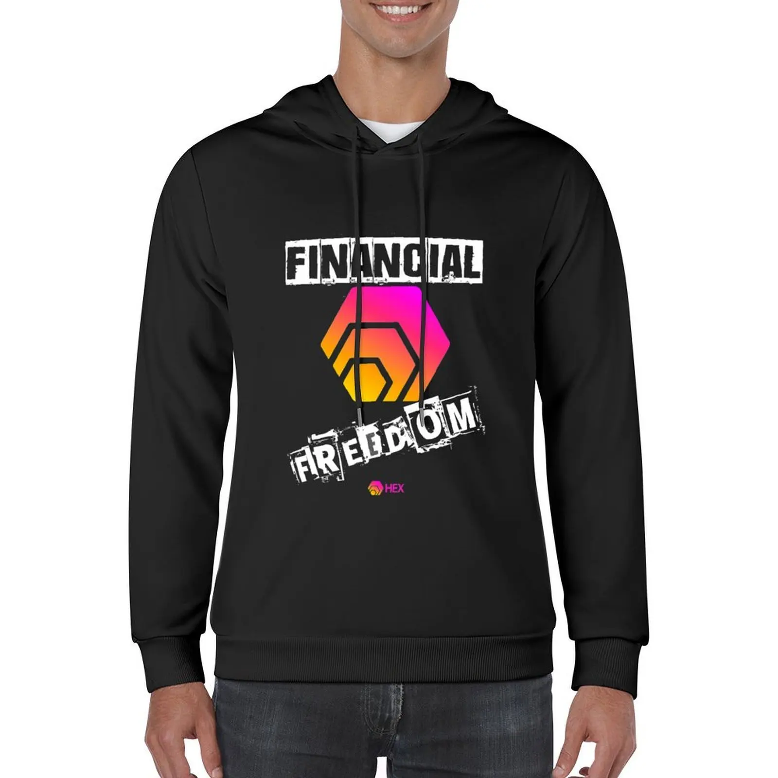 HEX CryptocurrencyHex Crypto Hoodie anime clothes blouse men's sweat-shirt autumn autumn hoodie