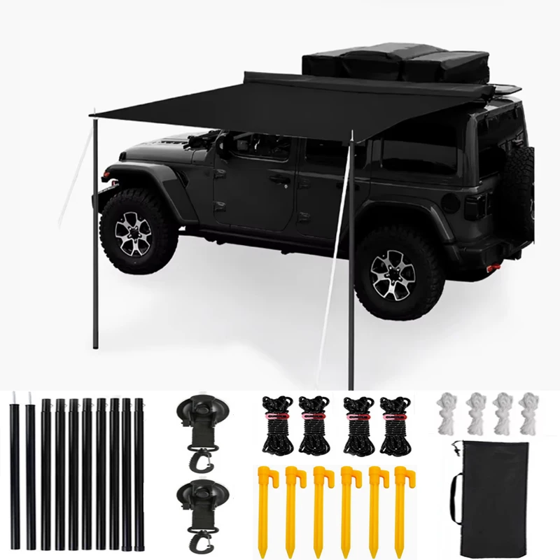 car-side-sunshade-waterproof-oxford-cloth-outdoor-camping-tent-for-travel-rv-suv-2x2m-2x3m-2x4m
