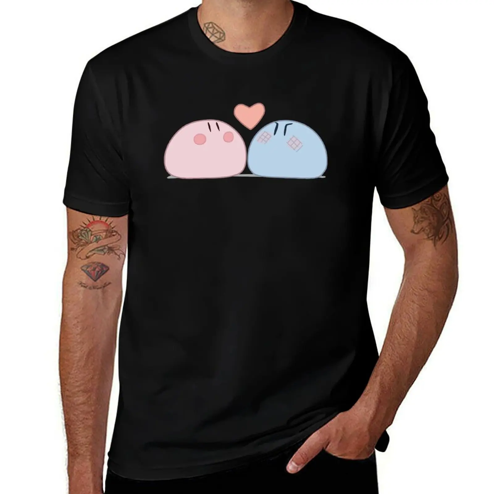 

Dango Daikazoku - Clannad T-Shirt anime t shirts quick drying vintage graphic tee Men's t-shirts