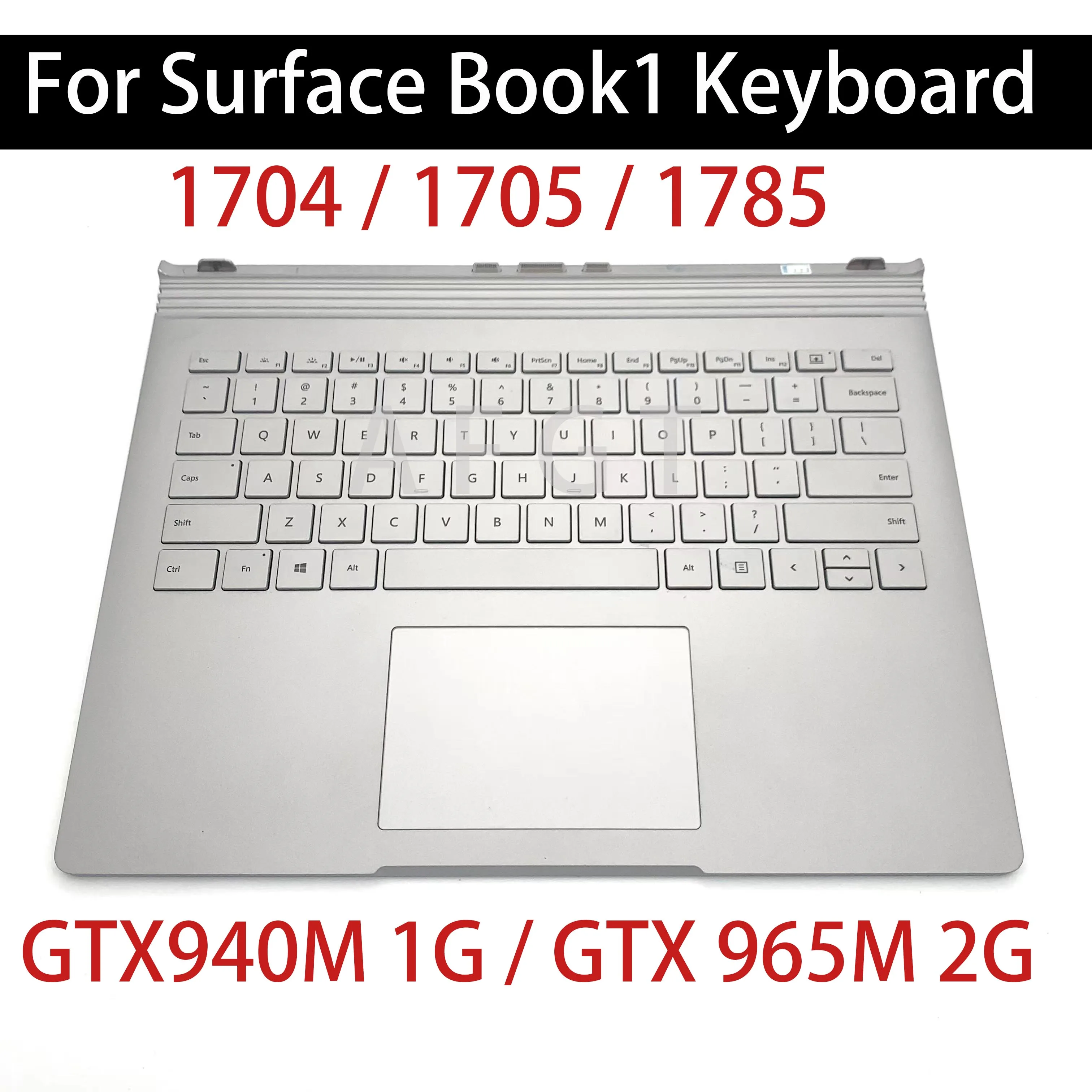 Оригинал для Microsoft Surface Book 1 13.5In 1704 1705 1785 основа с клавиатурой тачпад батарея видеокарта GTX965M GTX940M GPU