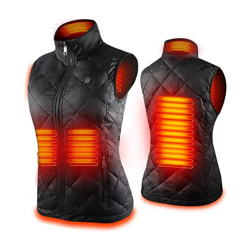 

Winter Ladies Heating Clothing Smart Vest Warm Clothing Electric Vest Jacket