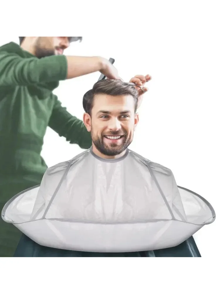 Friseurumhang für Erwachsene und Kinder, faltbar, zum Färben, zum Haareschneiden, Friseurumhang, atmungsaktiv, Haushalts-Haarschnitt-Werkzeug