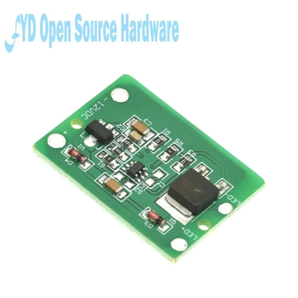 12V Capacitive Touch Switch Sensor Module Push Button Touching Key Module Jog Latch With Relay DC 6-20V 3A TTP223 Module