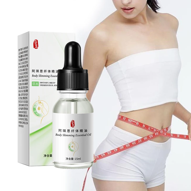 Cellulite Slimming Oil Lose Weight Slim Down Cream Fast Fat Burning Grape Seed Essence Oil Belly Thigh Body Slimming Products