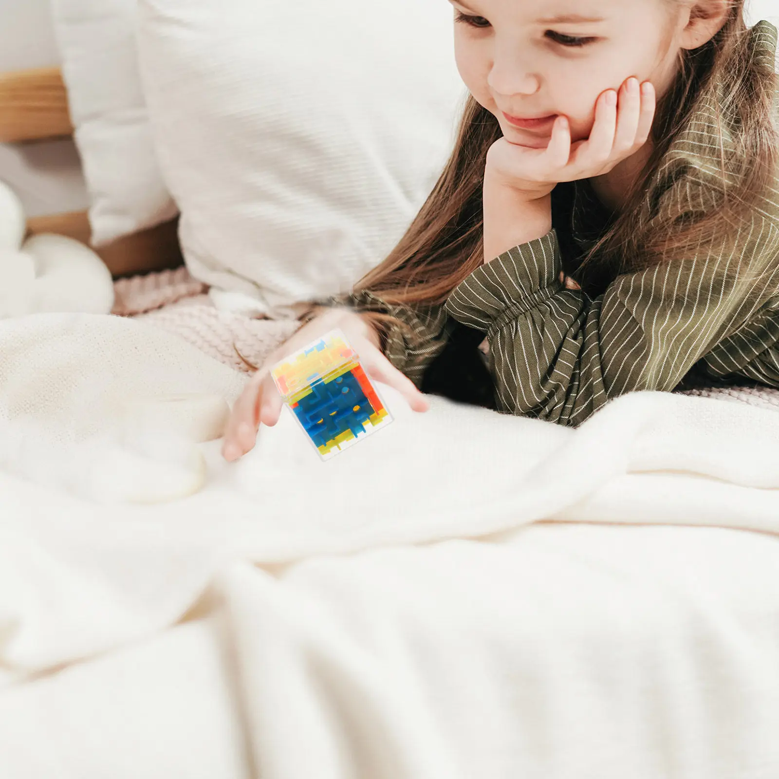 

3D-головоломка-лабиринт с бусинками для детей: портативная игра для тренировки баланса, развивающая игрушка для детей, маленький пластиковый лабиринт для развития мозга