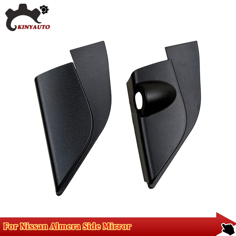 For Nissan Almera 2011 12 13 14 15 16 17 18 Door Mirror Cover Side Mirror Interior Lid Triangle Trim Panel