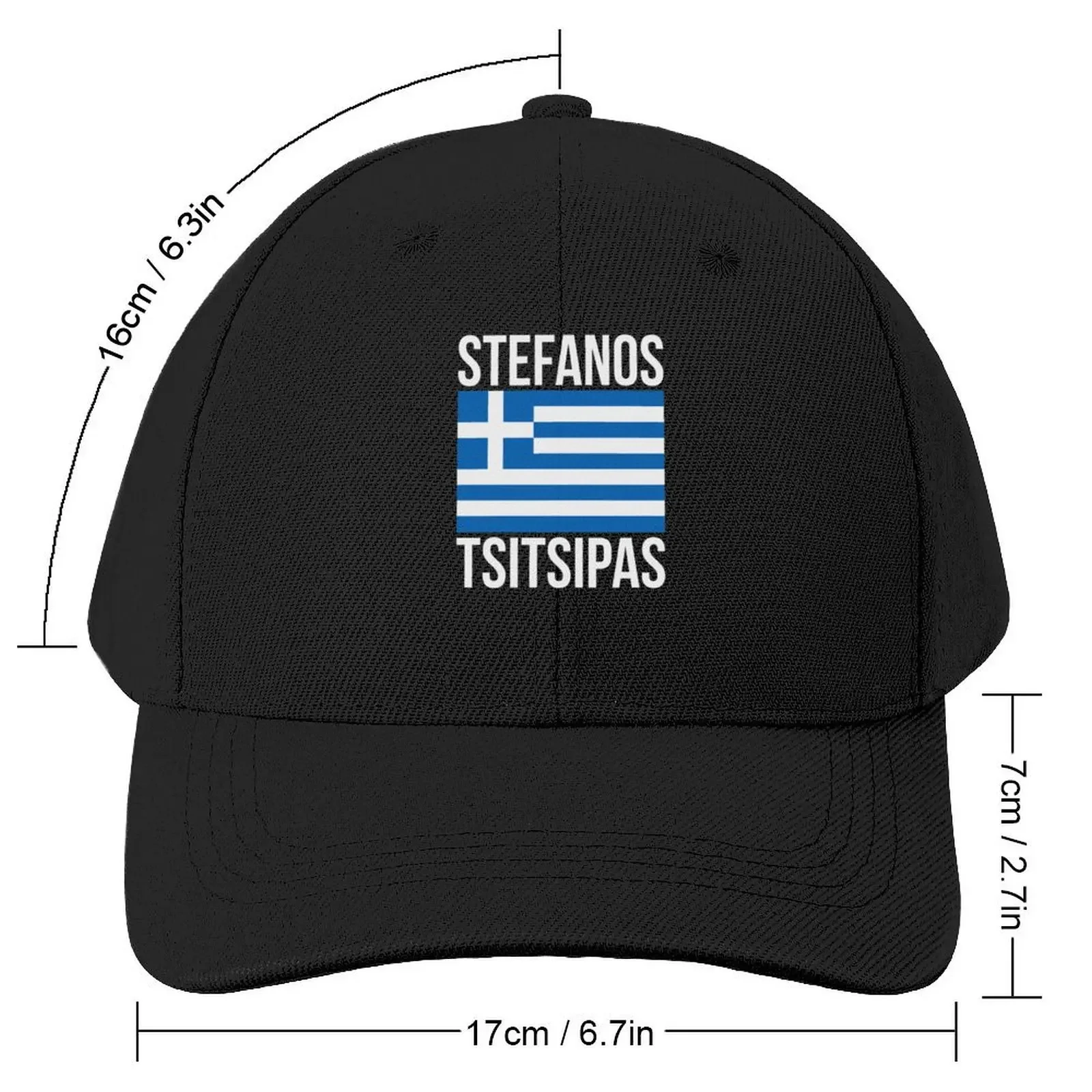 Tsitsipas right handle Baseball Cap Visor Hat Baseball Cap Dropshipping Mountaineering Women's 2025 Men's