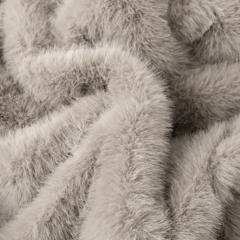 2026 New Double-sided Wear Parkas Women's Winter Fleece Cotton-padded Jacket X-long Overcoat Faux Mink Fur Thicken Hooded Coats