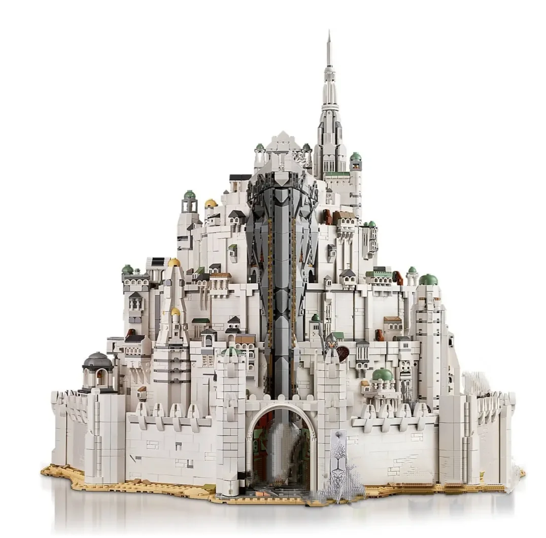 8278pcs classical Minas Tirith European Building Blocks Set Architecture Modular Assembly Model Bricks Creative Toys Adult Gifts view 2