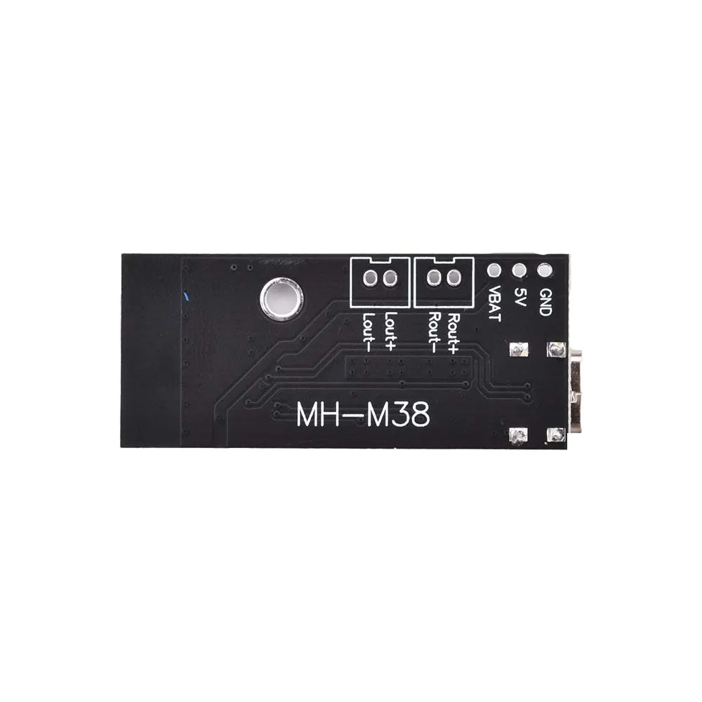 MH-MX38 Wireless Decoder Board Bluetooth 5.1 Audio Module MICRO USB Type-C 5W+5W Amplifier MP3 Verlustfreie Stereo 5V