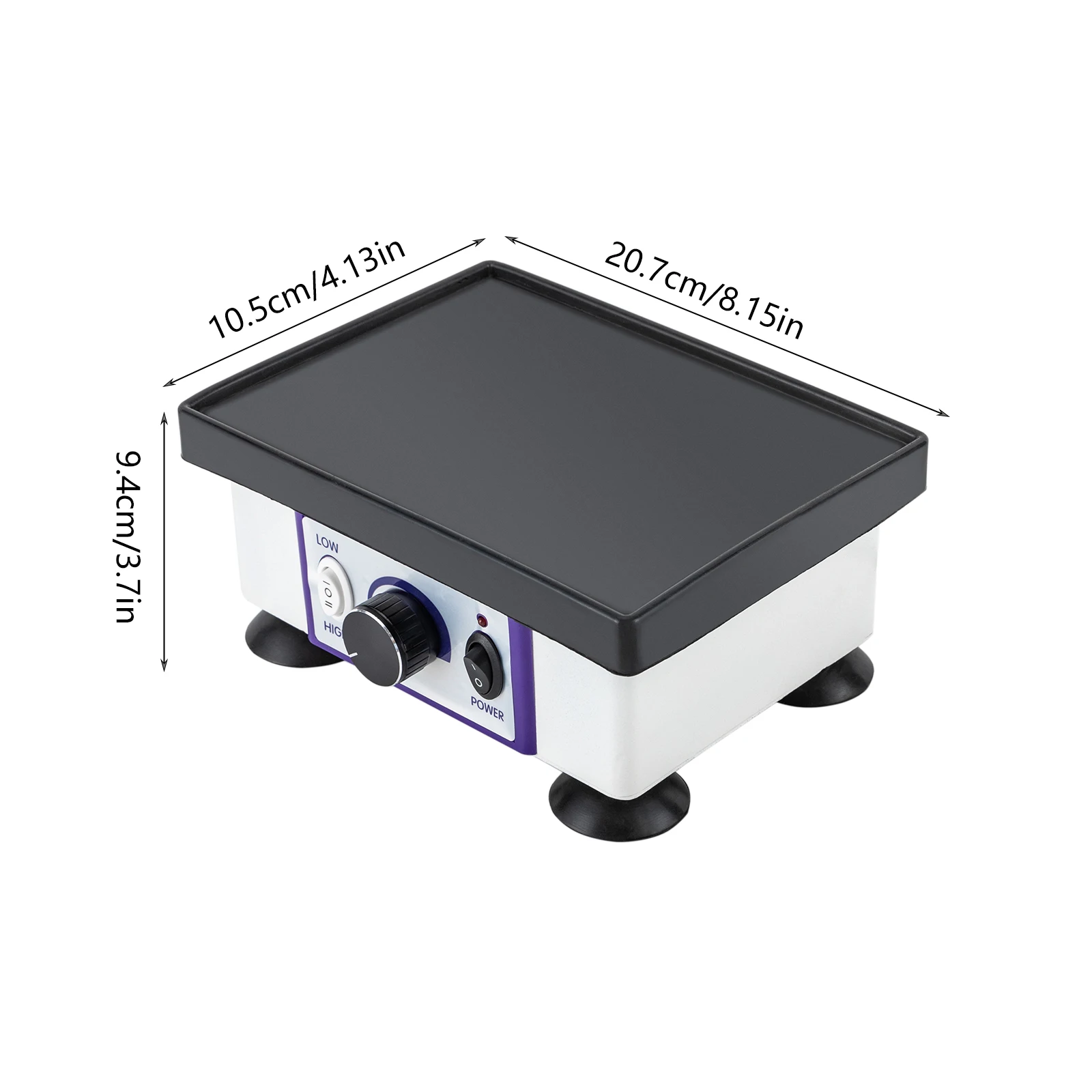 Lab Vibrator Square Quartet Vibrator Jg-203amodel Plaster Oscillator Gypsum Mixing Machine 110v/120w Lab Equipment Dental Clinic