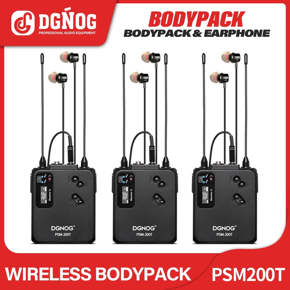 

PSM200T Stereo Wireless in Ear Monitor System Bodypack