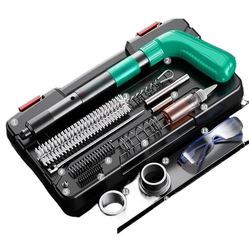 

Silent Mini Nail Gun, All-in-One Pneumatic Steel Nail Gun, Ceiling Installation Tool, Concrete Special
