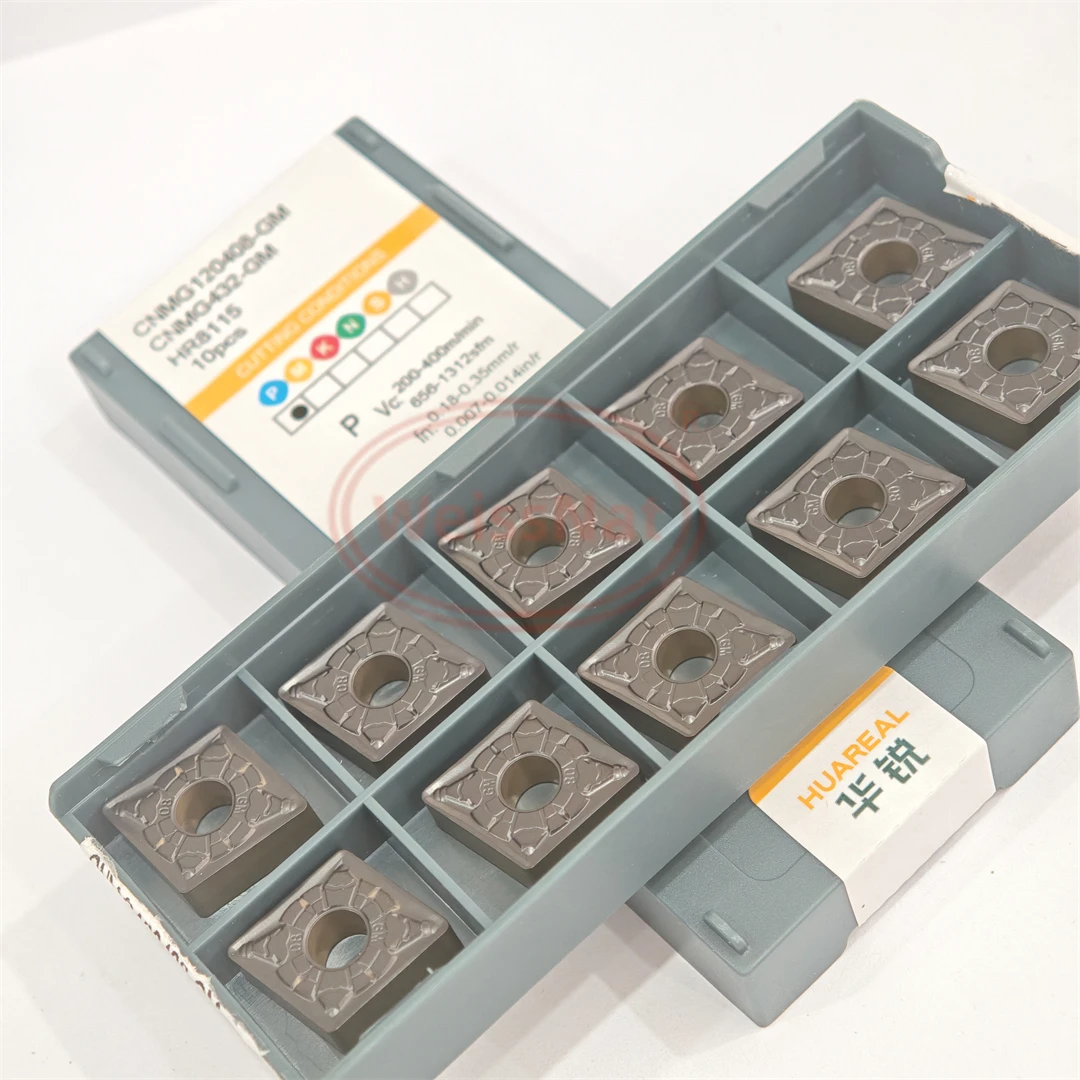 

CNMG120404 CNMG120408 CNMG120412 - GM BF HR7225 HR8225 HR8115 Carbide Insert CNMG Inserts