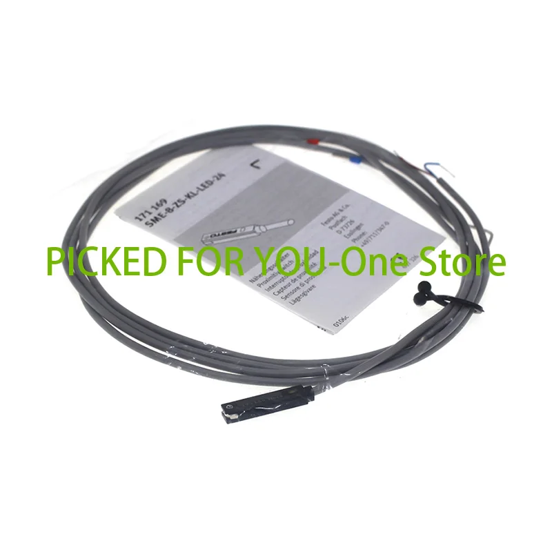 SME-8-ZS-KL-LED-24 전자기 스위치, SME 시리즈 공압 부품, 171169 SME-8M-ZS-24V-K-2.5-OE, 543872 SME-8-ZS-KL 150855