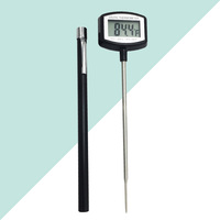 Digital Meat Instant Read Kitchen Food Grill Barbecue Smoker Thermometer Dual Display ℃ ℉ Probe Cooking Thermometer For Beef