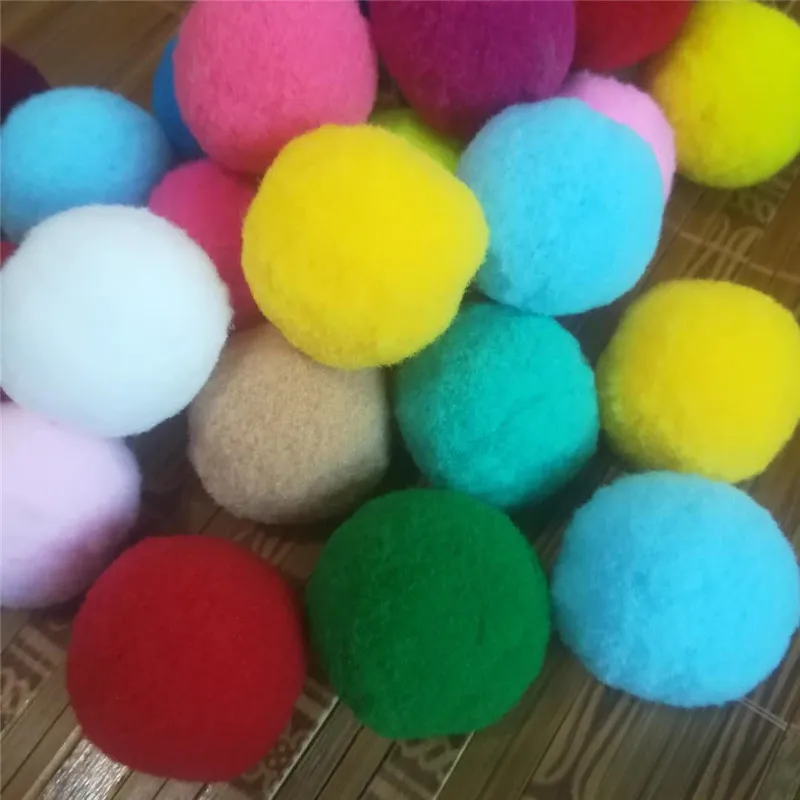 

Mixing Pompoms 8/10/15/20/25/30mm Soft Fluffy Plush DIY Crafts Pom Poms Ball Furball Home Party Decorations Sewing Supplies 10g