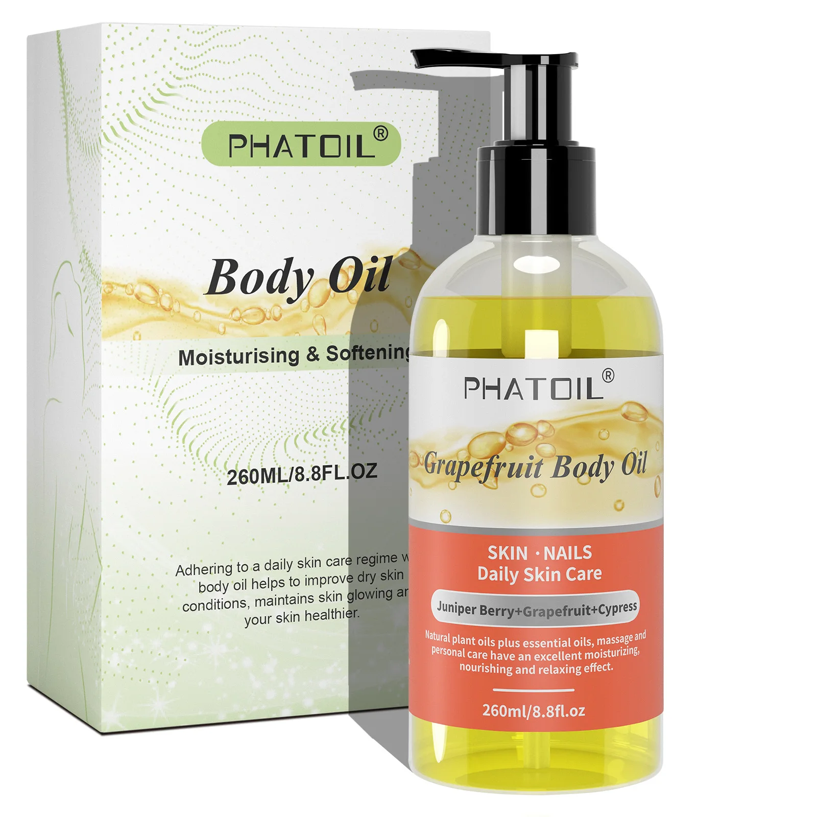 PHATOIL 260Ml Minyak Tubuh unt - Lavender Oil ulasan dan harga