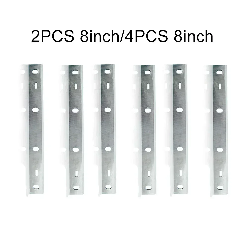 Lâminas de plaina de madeira de 8 polegadas, 2/4 peças para woodstar pt85 hss pt8500 ht850 peças de ferramentas elétricas para trabalhar madeira 210x22x1.8mm